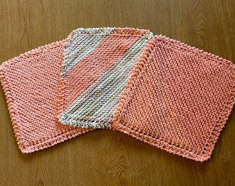 Hand Knit Dishcloths/Washcloths
