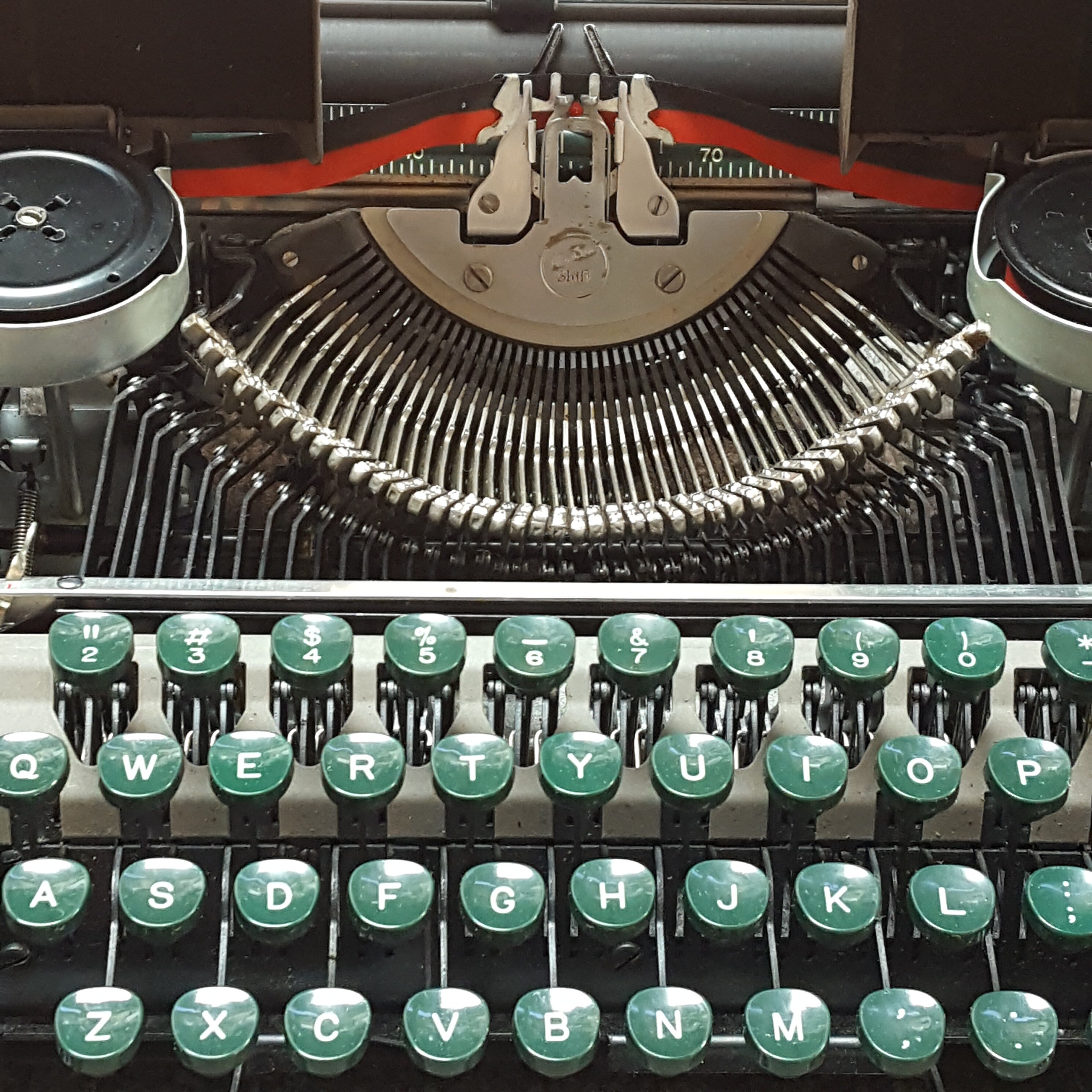 FREE SHIPPING 1954 Smith Corona Silent Super Typewriter Good