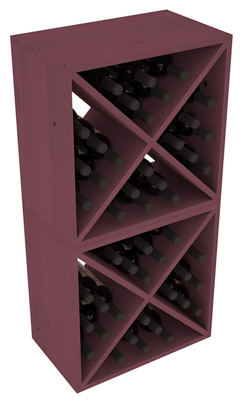 48 Bottle Wine Cube Storage Rack Kit in Ponderosa Pine. 13 Etsy