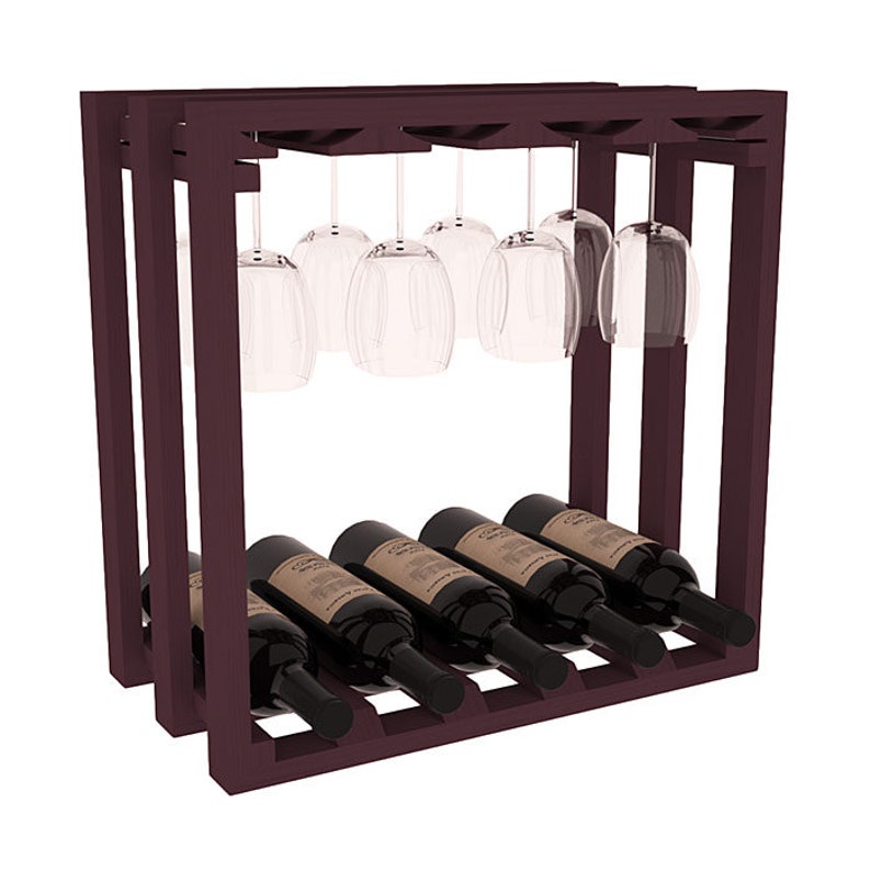Lattice Stemware Wine Rack Kit in Pine. Etsy