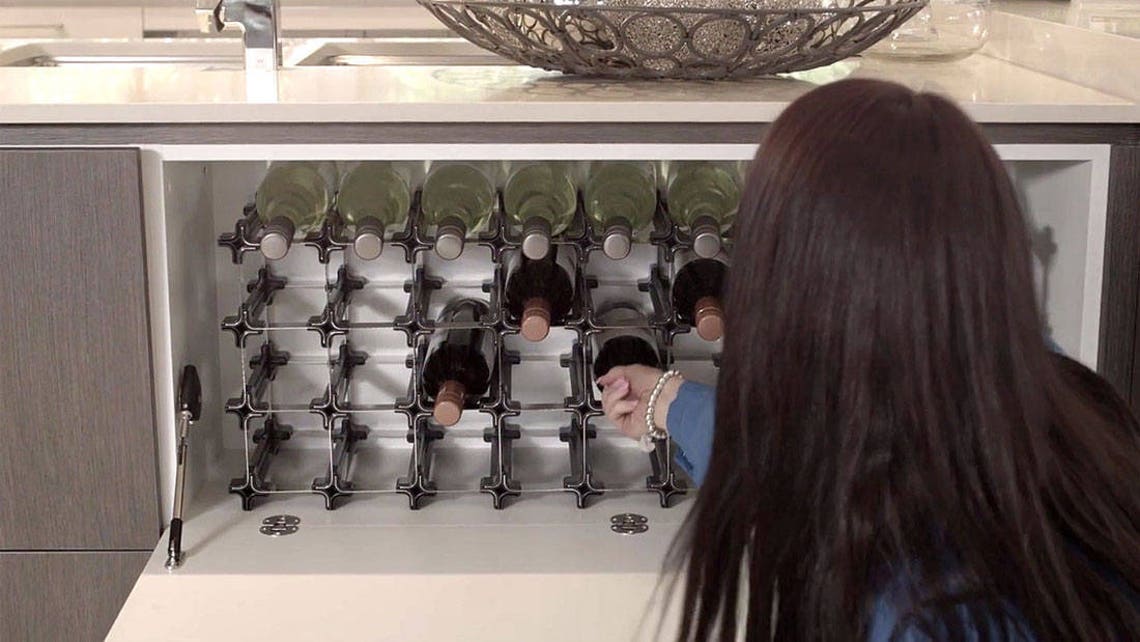 25 NOOK® Wine Rack Easy 2 Step Assembly No Hardware Etsy