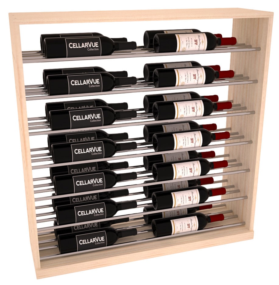 35 Base Horizontal Double Deep Wine Rack Display Kit in Etsy