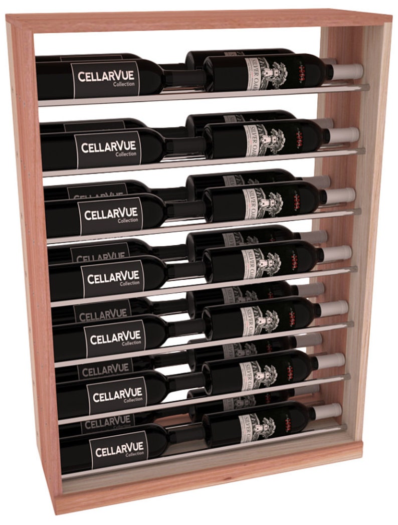 26 Base Horizontal Wine Rack Display Kit in Redwood. 13 Etsy