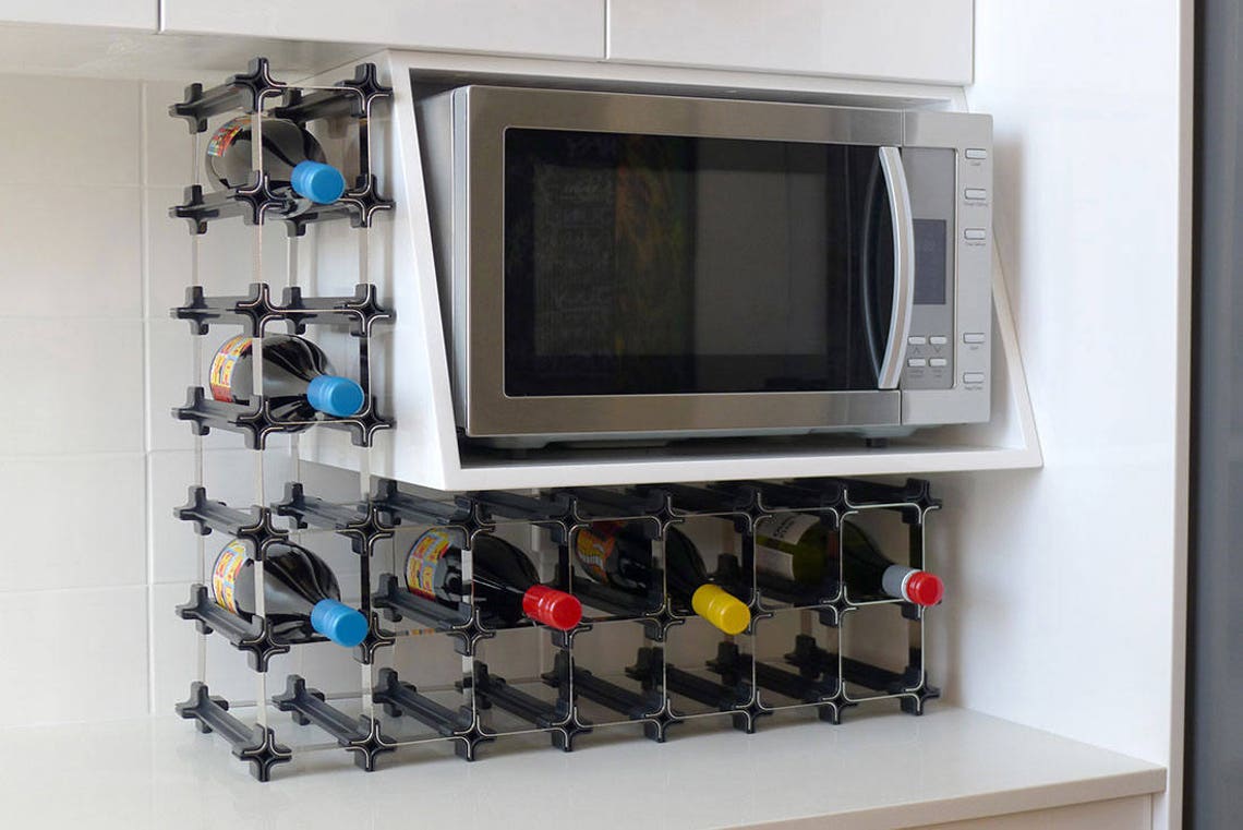 9 NOOK® Wine Rack Easy 2 Step Assembly No Hardware Etsy