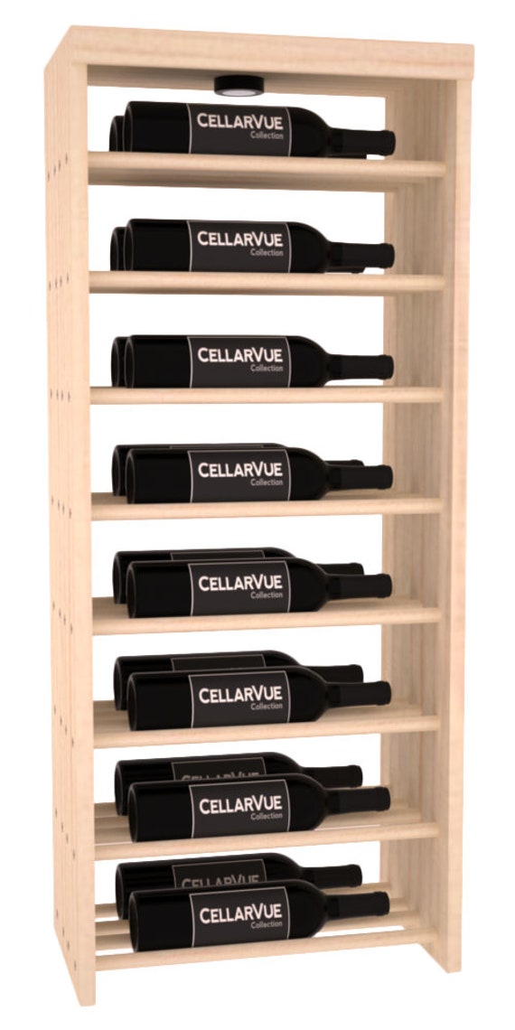 17 Top Horizontal Double Deep Wine Rack Display Kit in Etsy