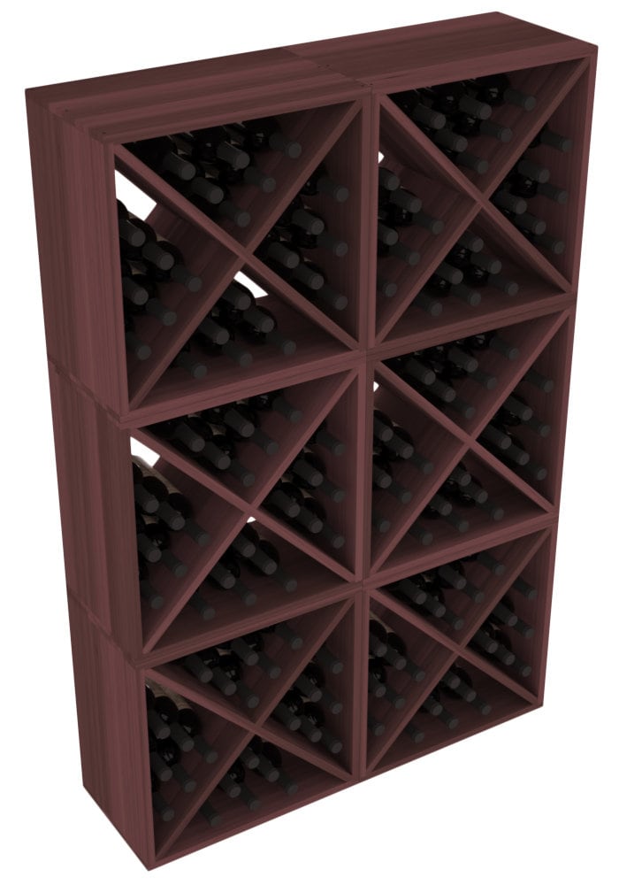 144 Bottle Wine Cube Storage Rack Kit in Premium Redwood. 13 Etsy