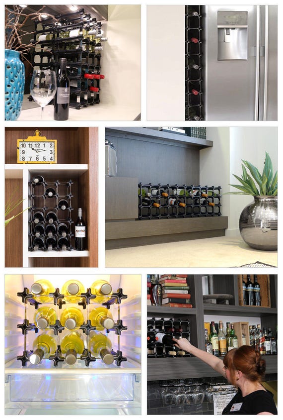 50 NOOK Wine Rack Easy 2 Step Assembly No Hardware Required
