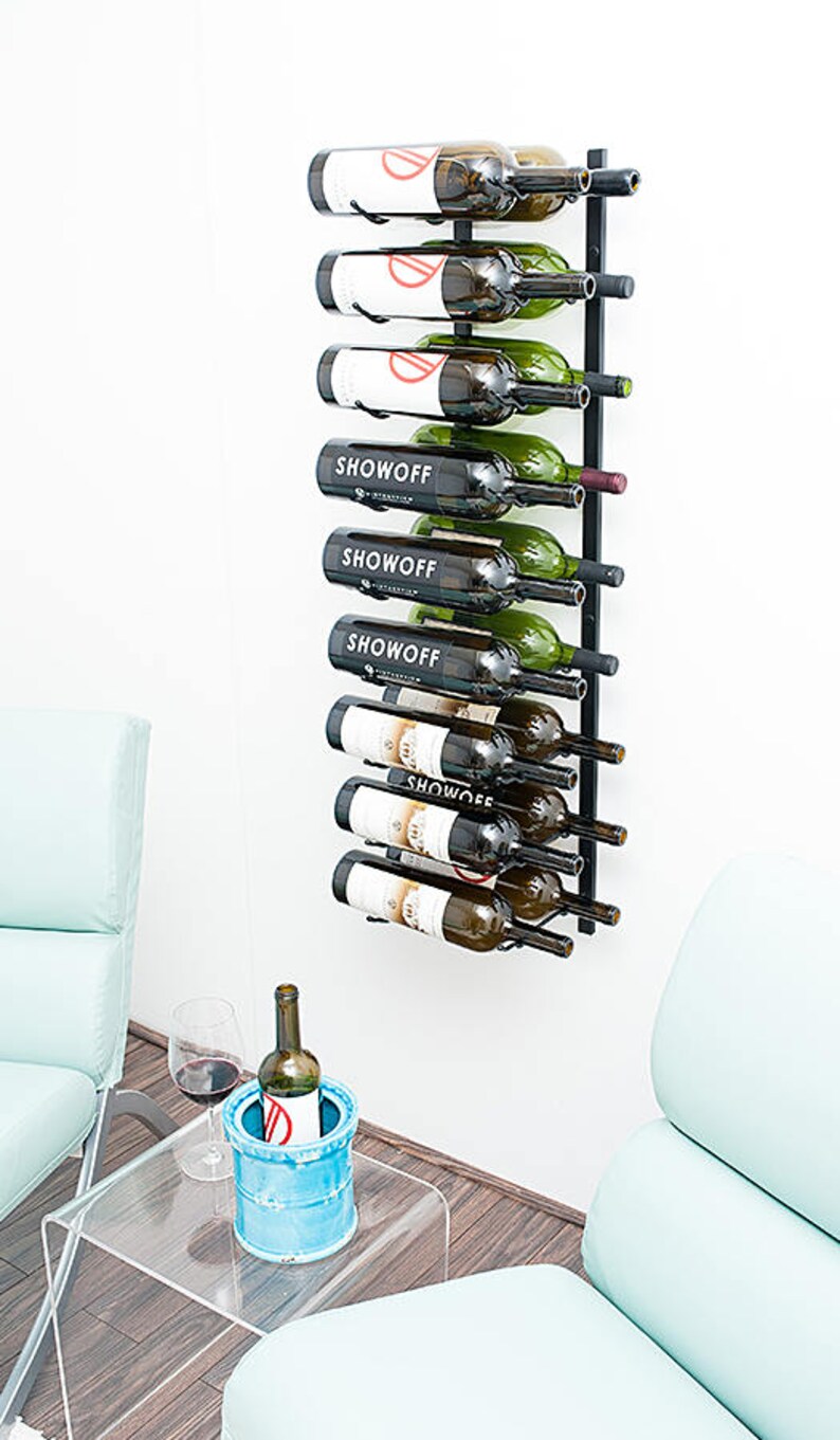 Download VintageView Magnum 18 Bottle 1.5L Wall Mounting Metal Wine ... Yellowimages Mockups