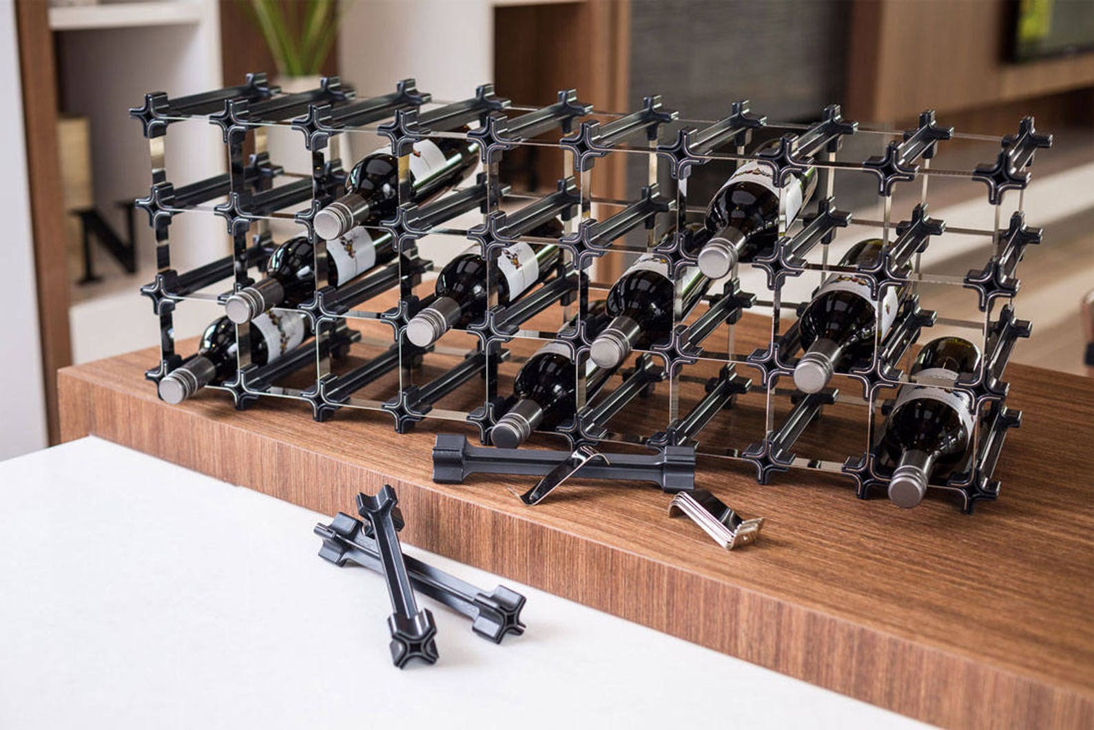 3 NOOK® Wine Rack Easy 2 Step Assembly No Hardware Etsy