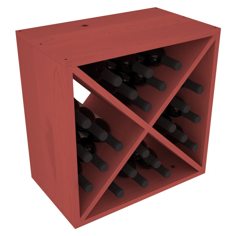 24 Bottle Wine Cube Storage Rack Kit in Ponderosa Pine. 13 Etsy