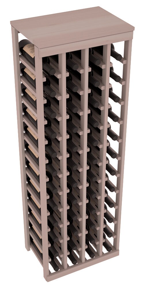48 Bottle Table Top Wine Storage Rack Kit in Redwood. Etsy
