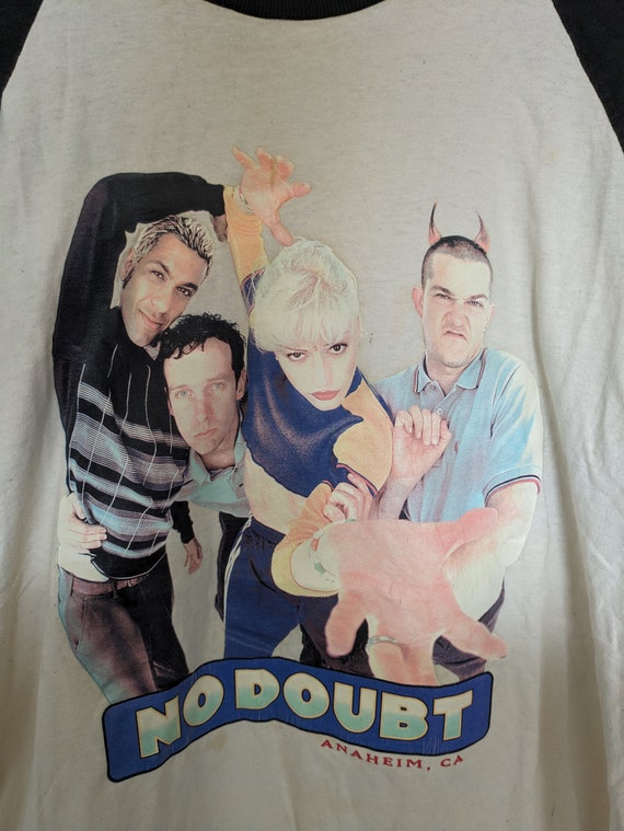 T-shirt Vintage No Doubt - Coton Noir Pour Homme, Toutes Tailles, Fan De Musique