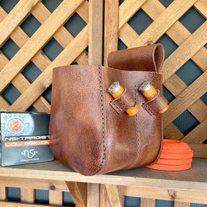 Personalized, Dixie Union divided compartment shotshell pouch