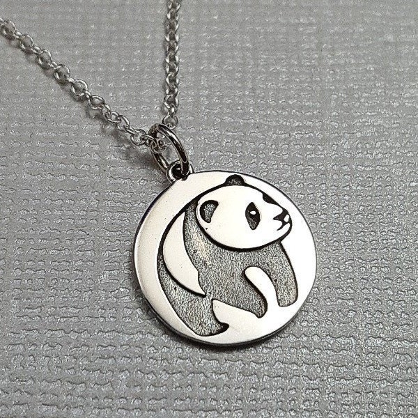Panda Necklace - Etsy