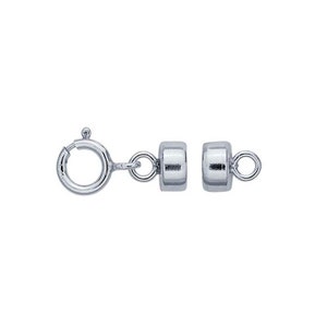Sterling silver magnetic clasp converter. Convert your chains, bracelets, necklaces to magnetic clasp. Perfect for arthritis. READ ALL INFO