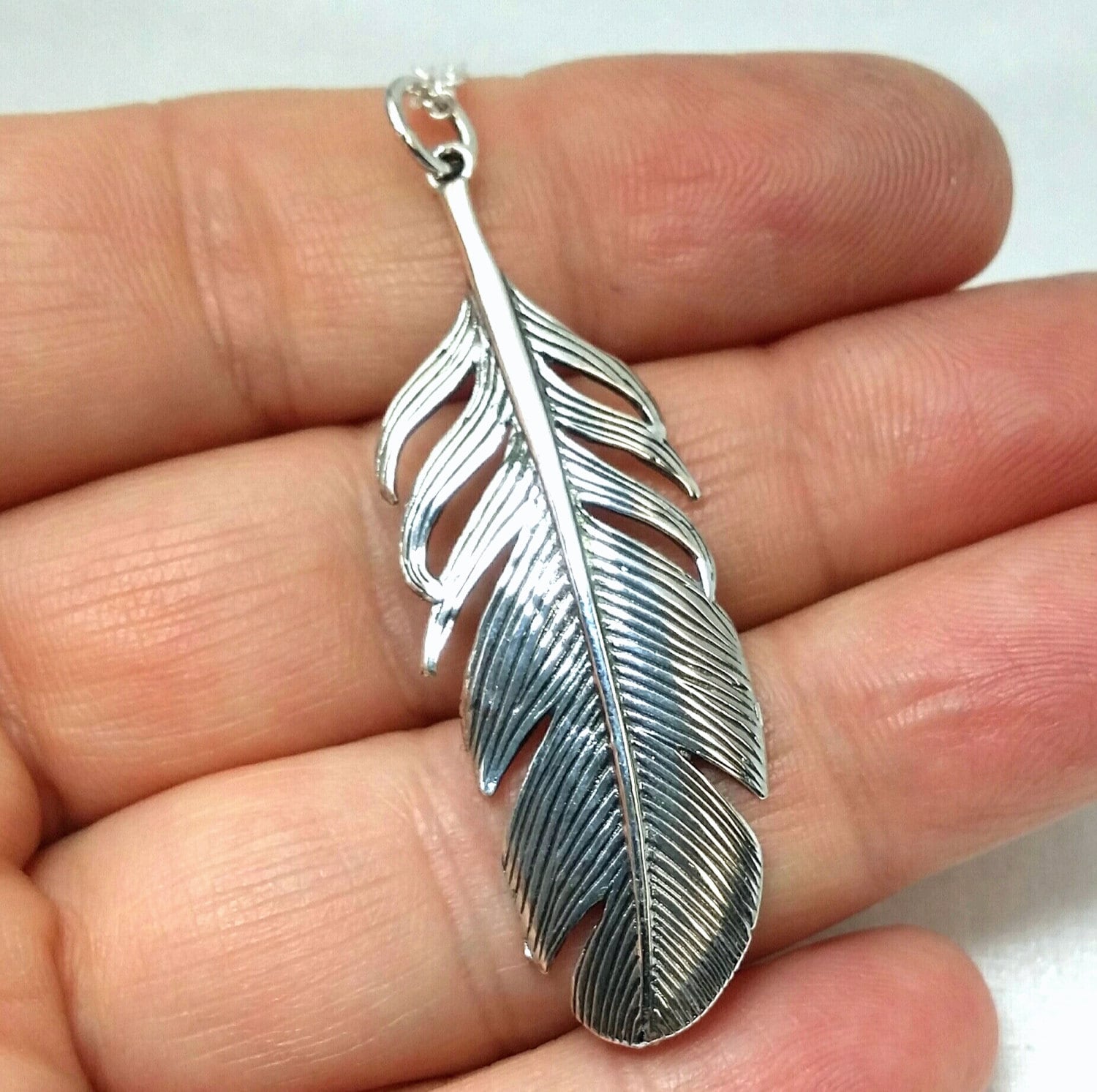 Damascus Eagle Necklace 🦅🔥 #eagle #necklace #domascus #feather