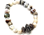 Boho Gemstone Bracelet, Boho Stretch Bracelet, Boho Stack Bracelets, Gemstone Bracelet, Gemstone Jewelry, Statement Jewelry, Fashion Jewelry