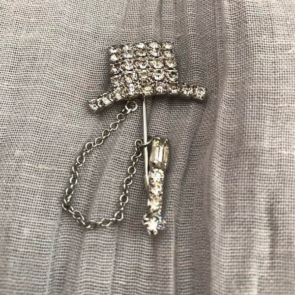 Top Hat and Cane Etsy