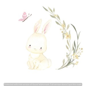 Spring Bunny Digital Download SVG PNG