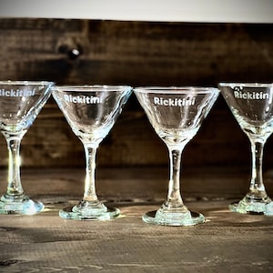 Personalized Martini Glasses|Engraved Glasses|Custom Barware|Personalized Glassware|Personalized Birthday Glass|Etched Birthday Glass