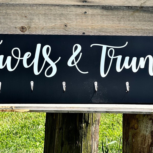 Modern Towel Rack Etsy