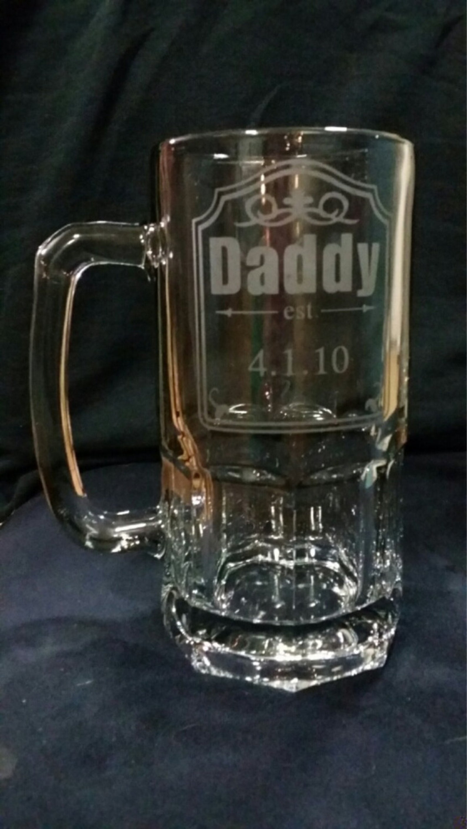 Personalized Liter Mug Custom Beer Mug Large Beer Mug Etsy