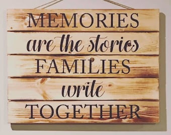 Personalized Hanging Family Wood Sign|Barnwood Sign|Farmhouse Style Sign|Hanging Farmhouse Sign|Family Sign|Quote Sign|Custom Barn Wood Sign