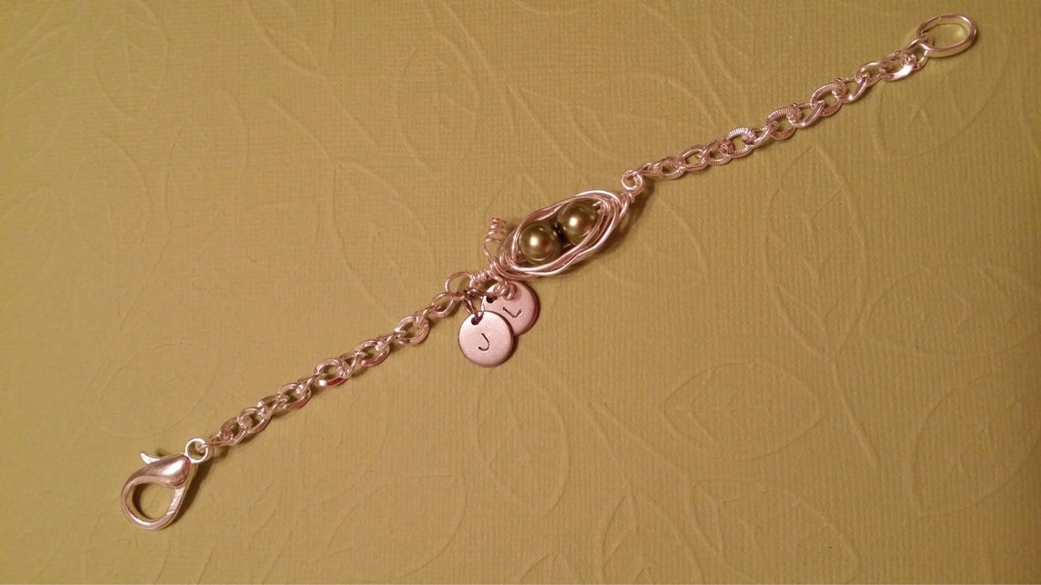 Custom Peapod Bracelet Etsy