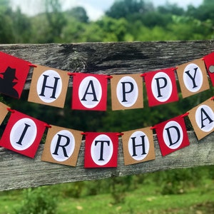 Handmade Spy Birthday Banner, Secret Agent Birthday, 007 Birthday, James Bond Birthday, Detective Birthday Party