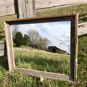 Large Barnwood Vanity Mirror|Farmhouse Bathroom Mirror|Rustic Wall Mirror|Custom Mirror|Barnwood Entry Mirror|Farm house Style Mirror