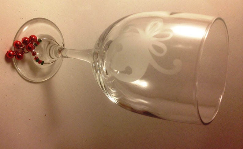 Personalized Custom Etched Wine Glass image 4