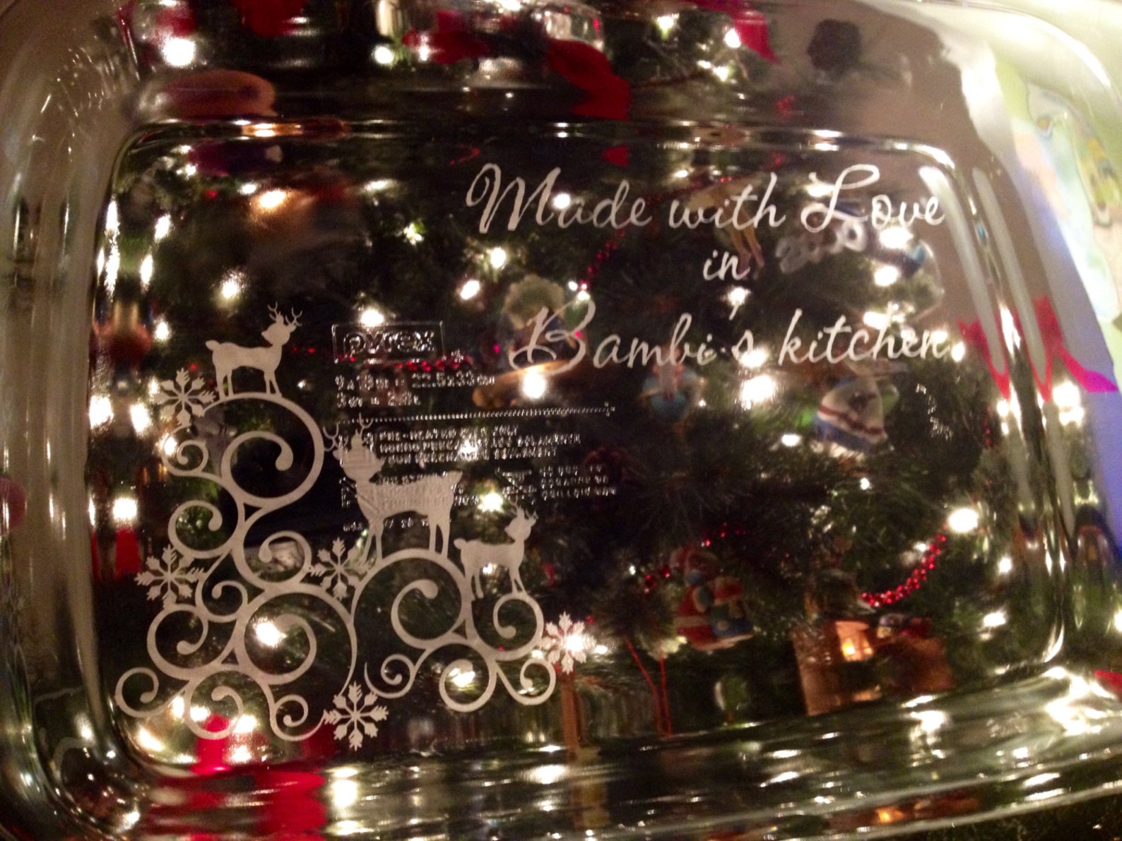 Personalized Wedding Pyrex Casserole Dish With Lid|pyrex Baking Dish ...