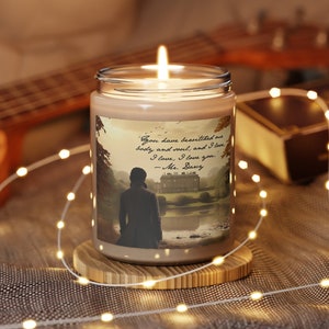 Enchanted Pemberley • Mr. Darcy&#39;s Declaration Scented Candle • Jane Austen&#39;s Pride and Prejudice Candle • Pride And Prejudice Gift • 9oz
