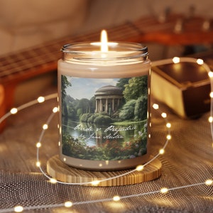Darcy&#39;s Proposal Gazebo • Austen&#39;s Pride and Prejudice Candle • Scented with the Essence of Regency Romance • Pride & Prejudice Gift • 9oz
