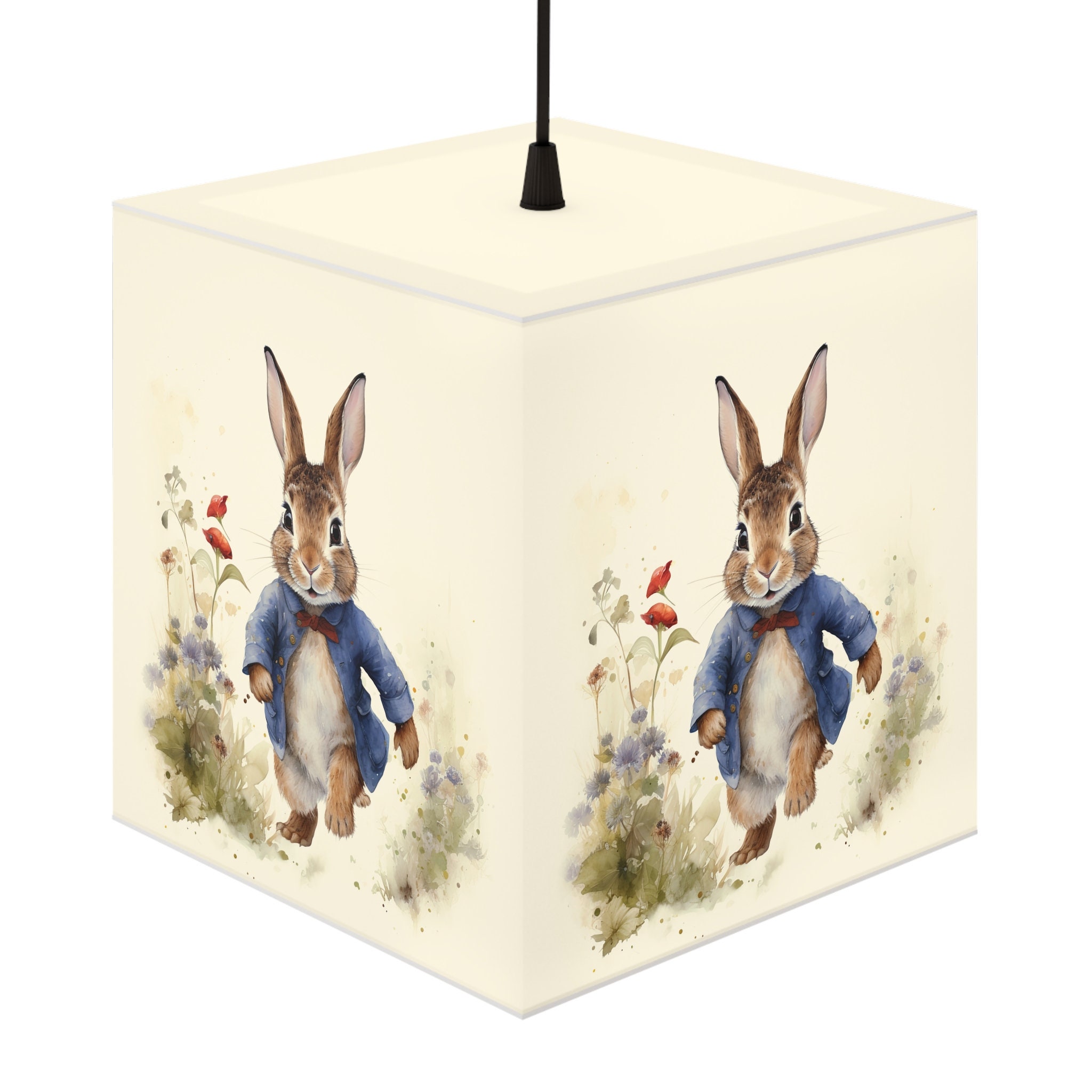 Peter Rabbit Cube Peter Rabbit Light Cube Lamp With Quote Children's Room Night Light ...
