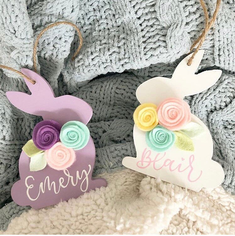 easter basket tags, easter tags, easter basket name tags, easter bask…