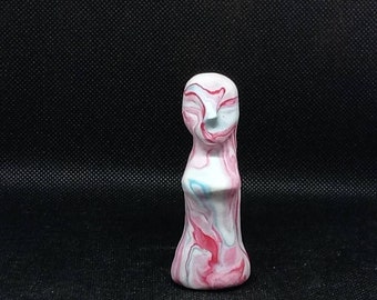 Abstract Sculpture, Female Sculpture, Colorful Sculpture, Torso Sculpture, Sculpture