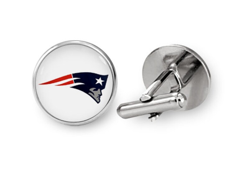 with jewelry box New England Patriots,Patriots Cufflinks,New England,Patriots,NFL Cufflinks,Football,Groom