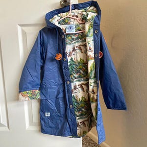 Flannel lined rain slicker hotsell