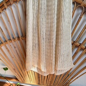 Anthropologie Maeve Crochet Maxi Extra Lange Boho Swim Coverup Bild 6
