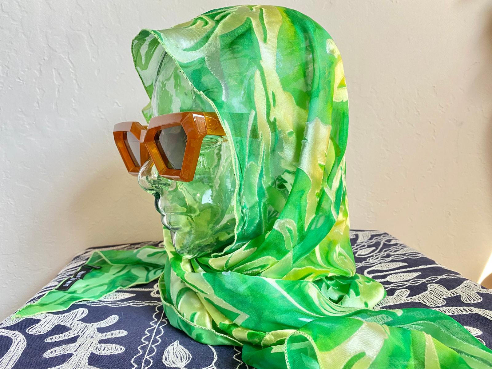 Head Wrap Scarf Natural Fibers