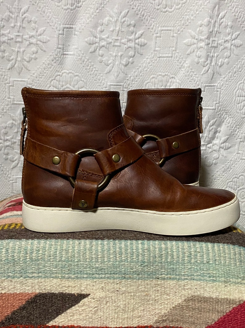 frye lena harness bootie