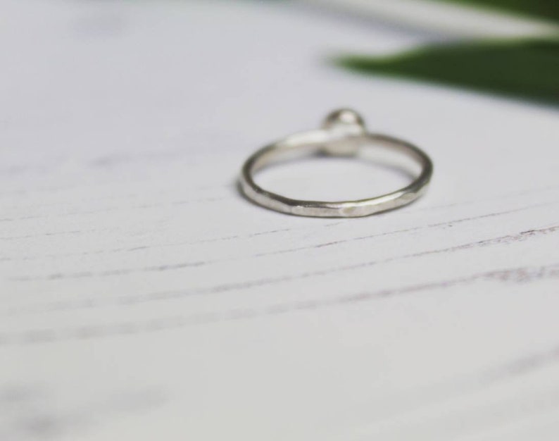 Handmade jewellery Amazonite Stacking Ring Mothers Day Gift for her Boho Jewellery Amazonite Jewellery Stacking Ring