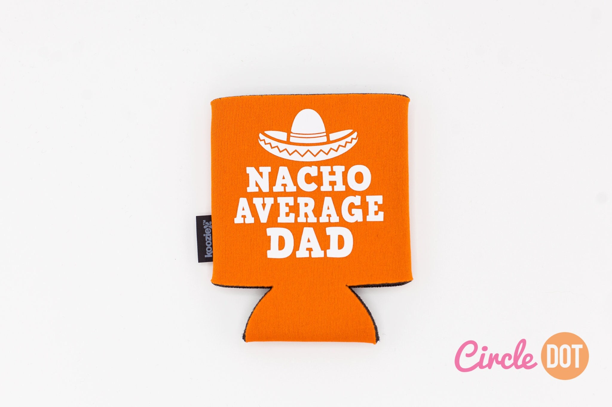 Personalized Kids Drawing Can Cooler for Dad on Father's 