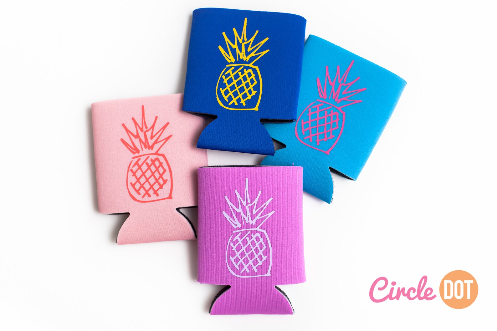 Pineapple Beer Can KOOZIE® Personalized Soda Can Hugger for Etsy