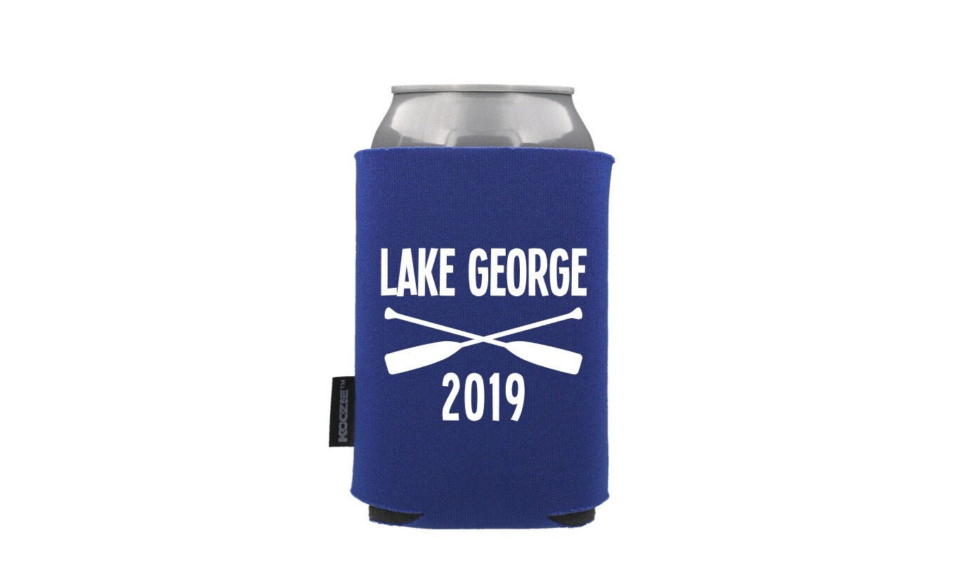 Custom Lake House Can KOOZIE® Personalized Summer Lakehouse Etsy