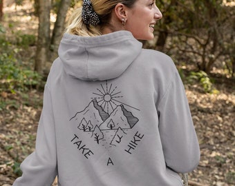 The Mountains Are Calling Sweatshirt, Take a Hike Hoodie, Mountain Range Shirt, Outsider Sweatshirt, Climber Shirt, Hike More Worry Less