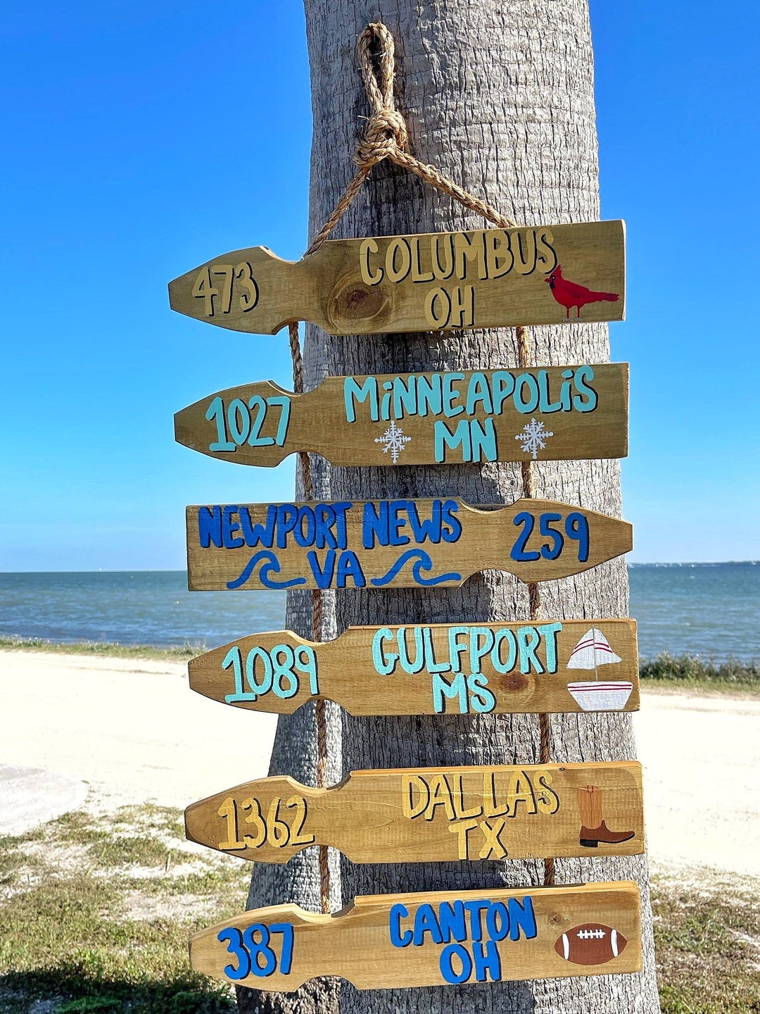 Personalized Directional Signs, Hanging Directional Signs, Wood Arrow ...