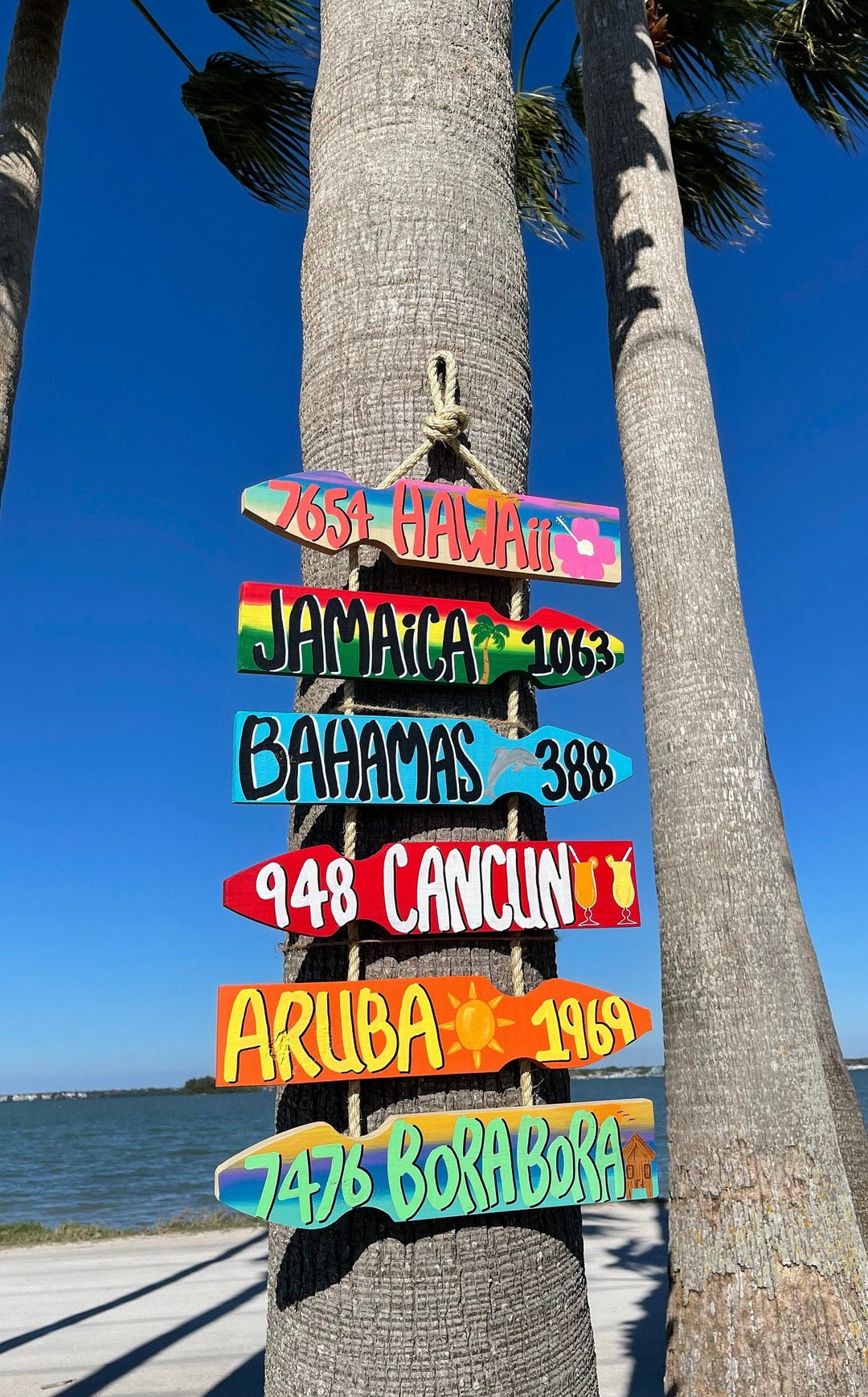 Custom Directional Signs, Destination Sign, Travel Sign Cities ...
