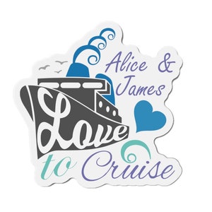 PERSONALIZED Love to Cruise cruise ship cabin door magnet, Cruise Door Magnet, Funny Cruise Door Magnet, Cruise trip door magnet, cruise
